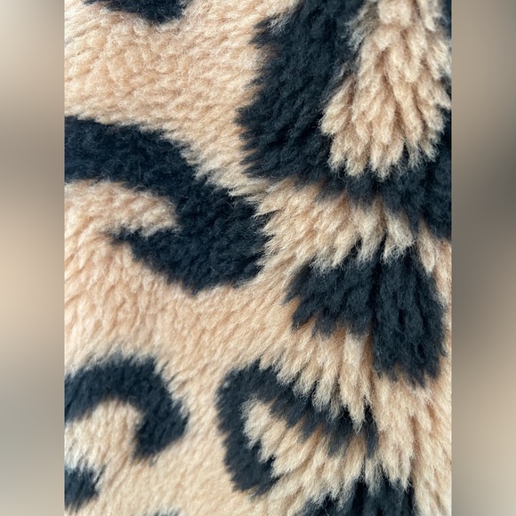 Avec Les Filles Faux Fur Moto Teddy Jacket - Picture 13 of 16